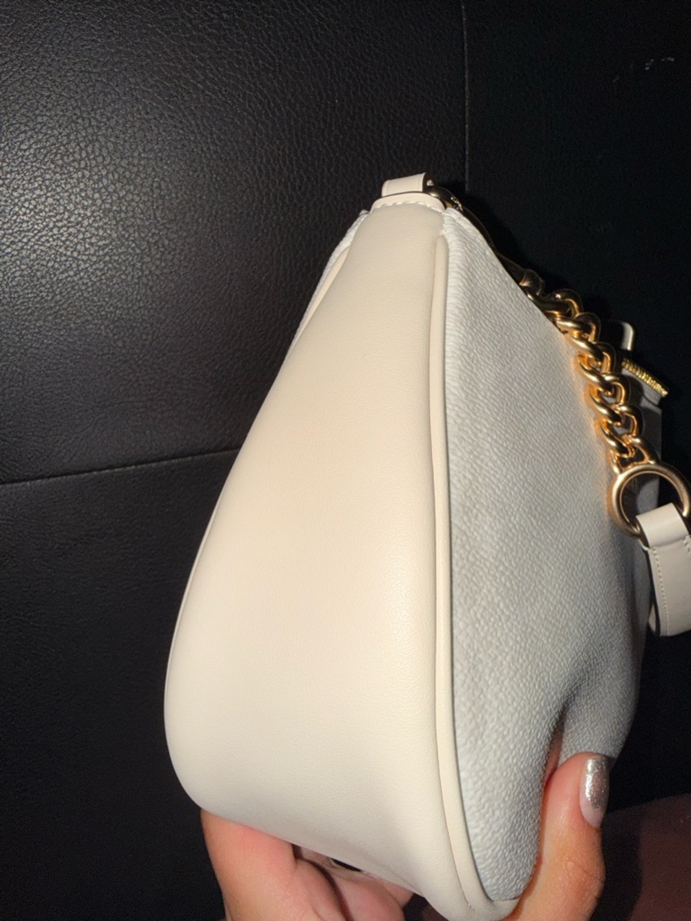 Coach Teri Shoulder Bag in Chalk - Picture 4 of 11